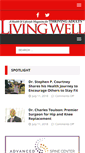 Mobile Screenshot of livingwellmag.com